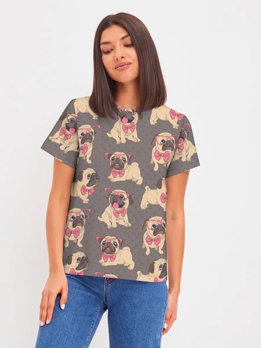 レディース ベーシック コットンTシャツ