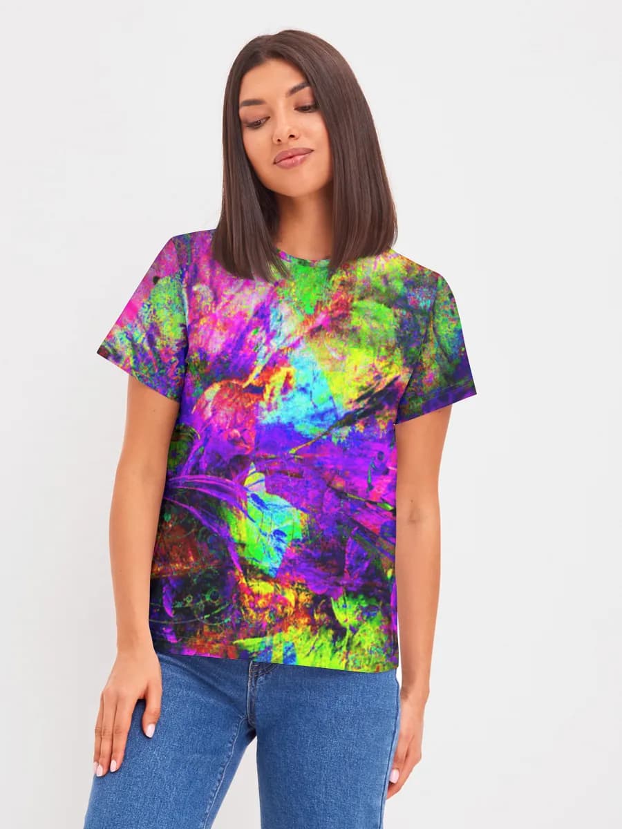 Women's basic cotton T-shirt