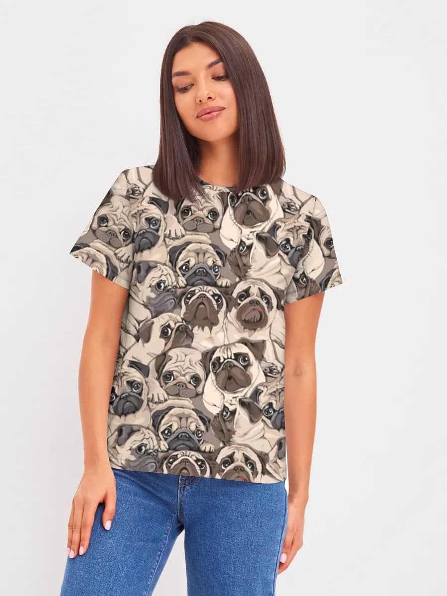 Women's basic cotton T-shirt