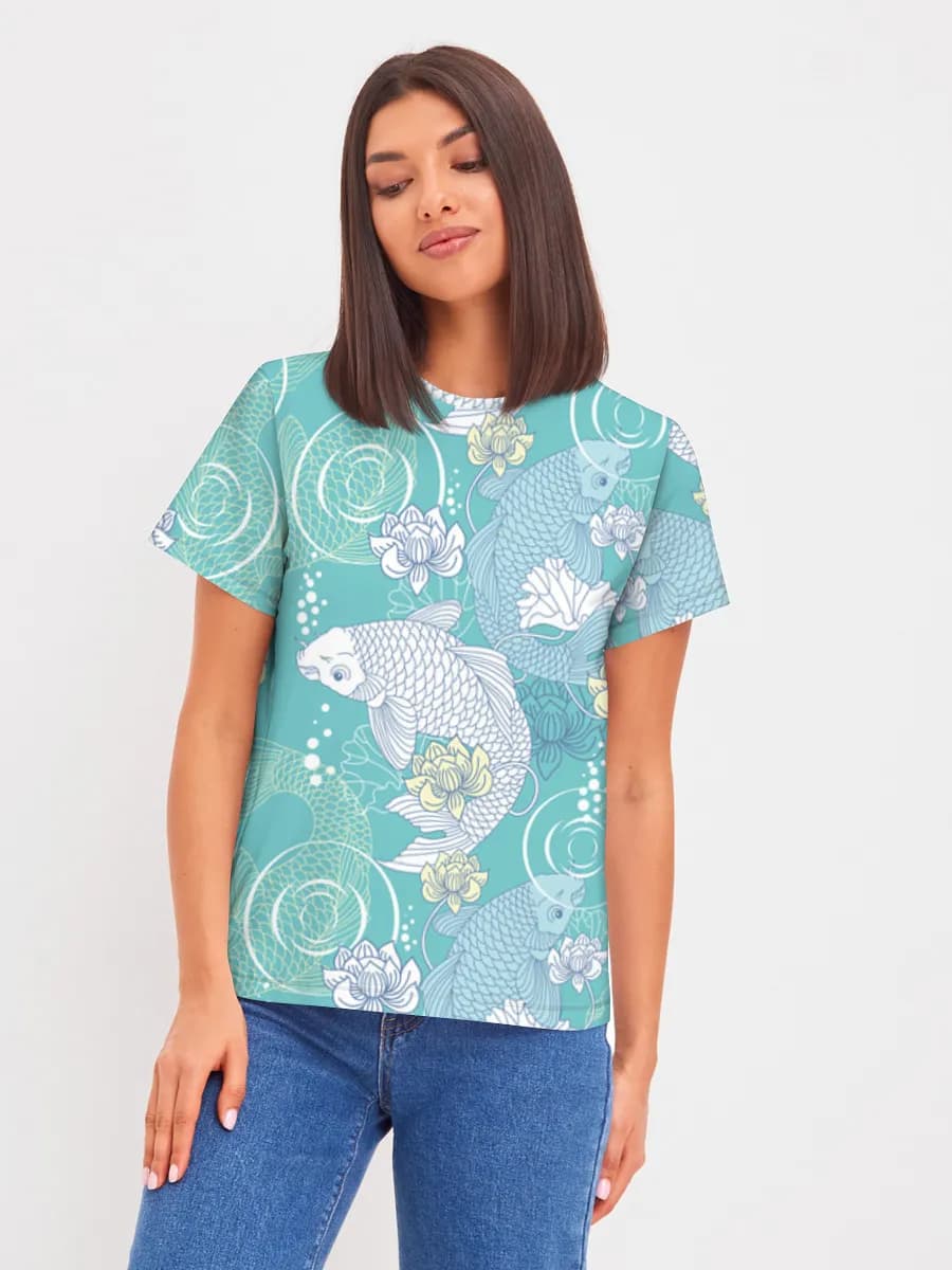 Women's basic cotton T-shirt