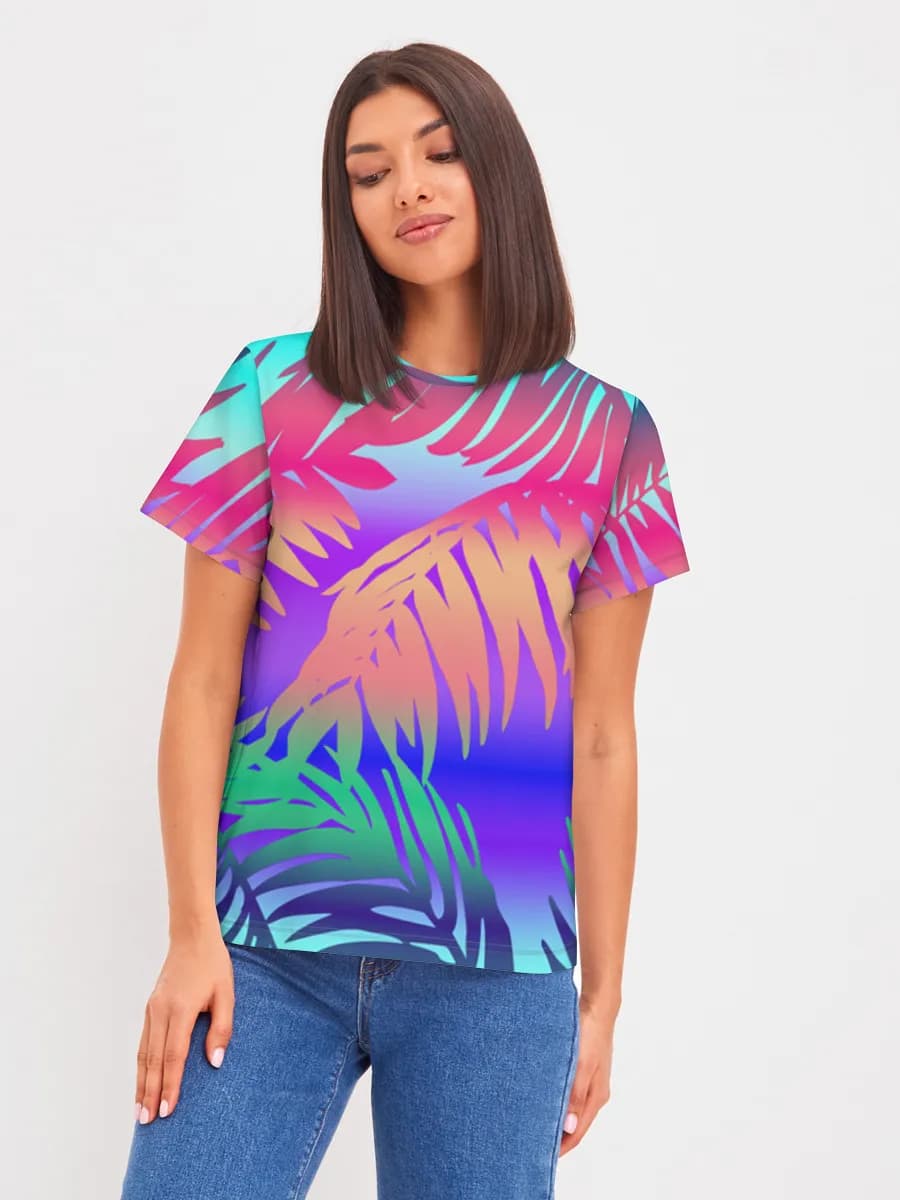 Women's basic cotton T-shirt