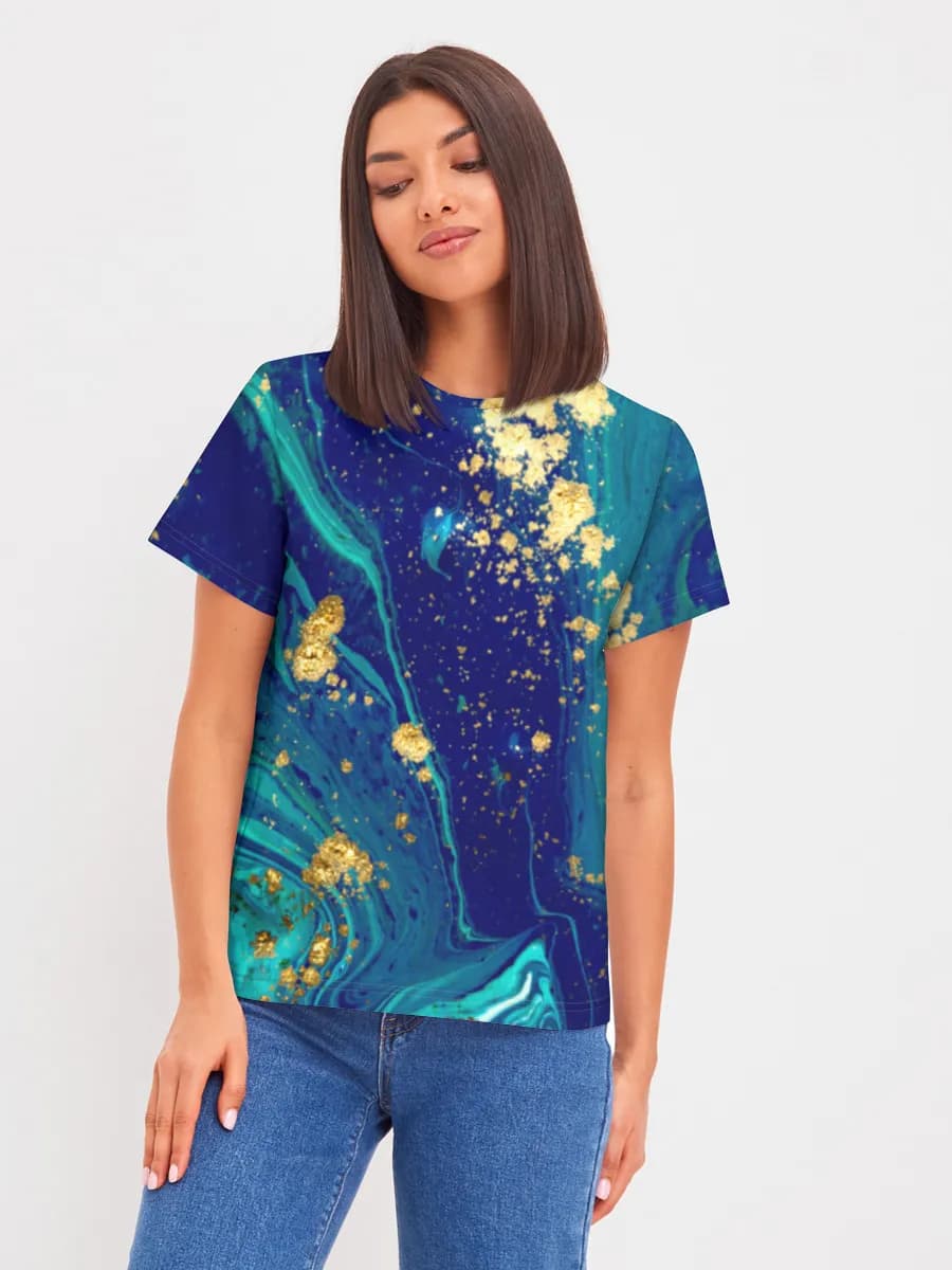 Women's basic cotton T-shirt
