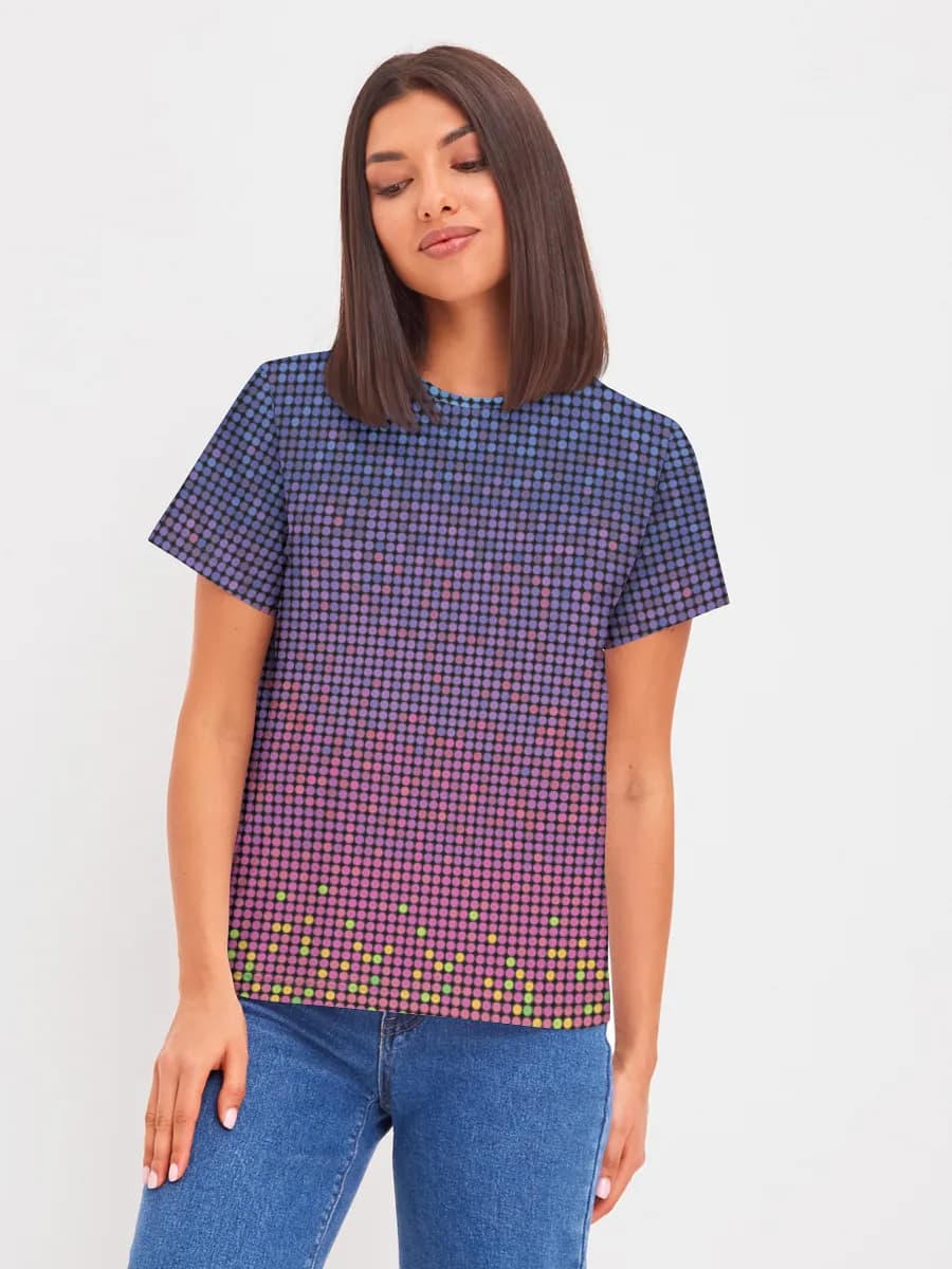 Women's basic cotton T-shirt