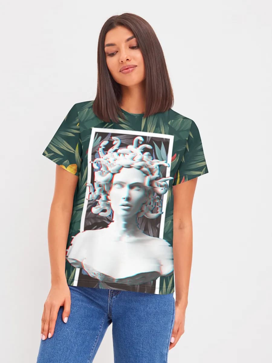 Women's basic cotton T-shirt