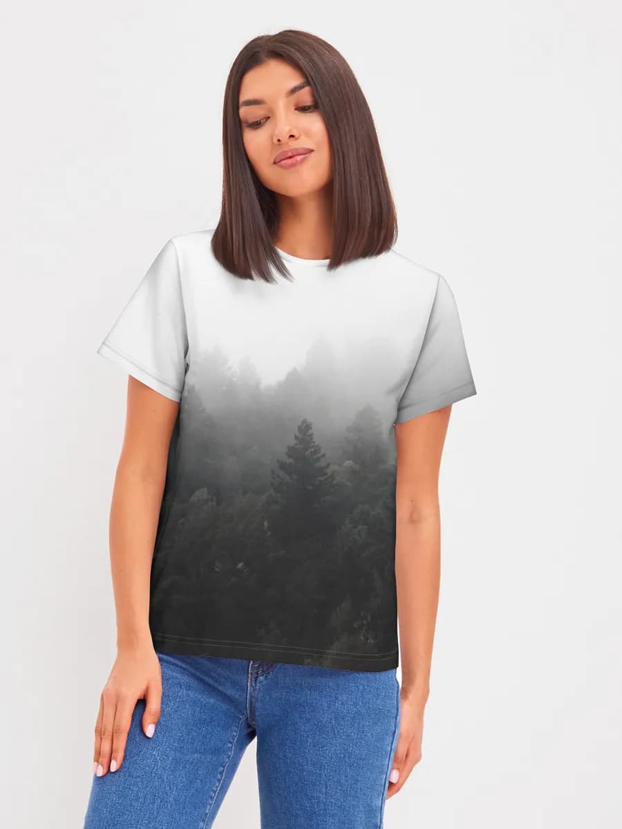 Women's basic cotton T-shirt