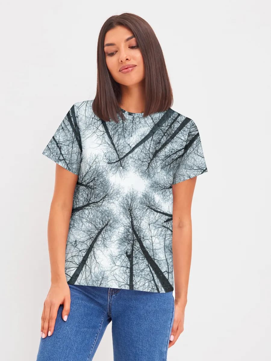 Women's basic cotton T-shirt