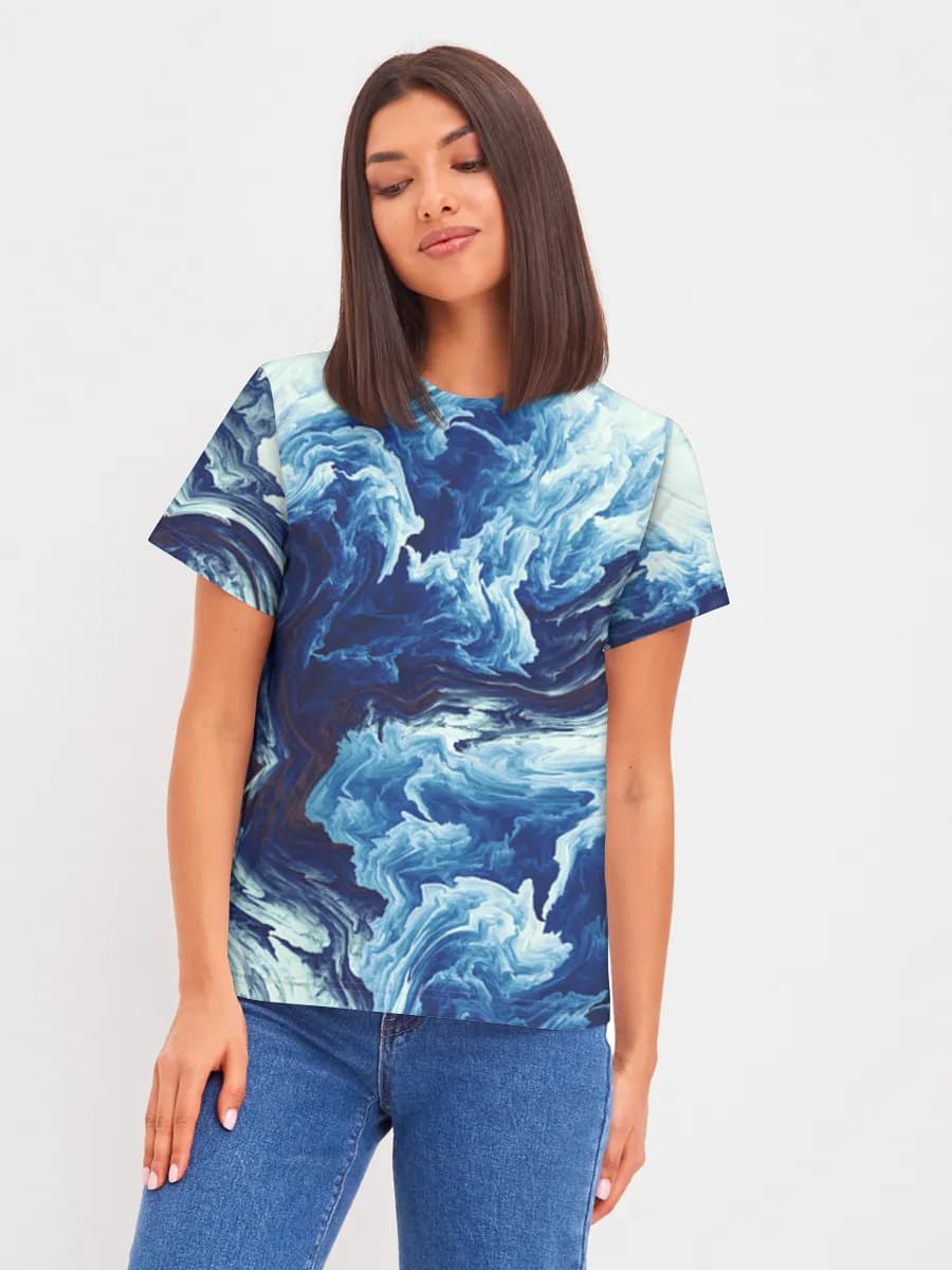 Women's basic cotton T-shirt