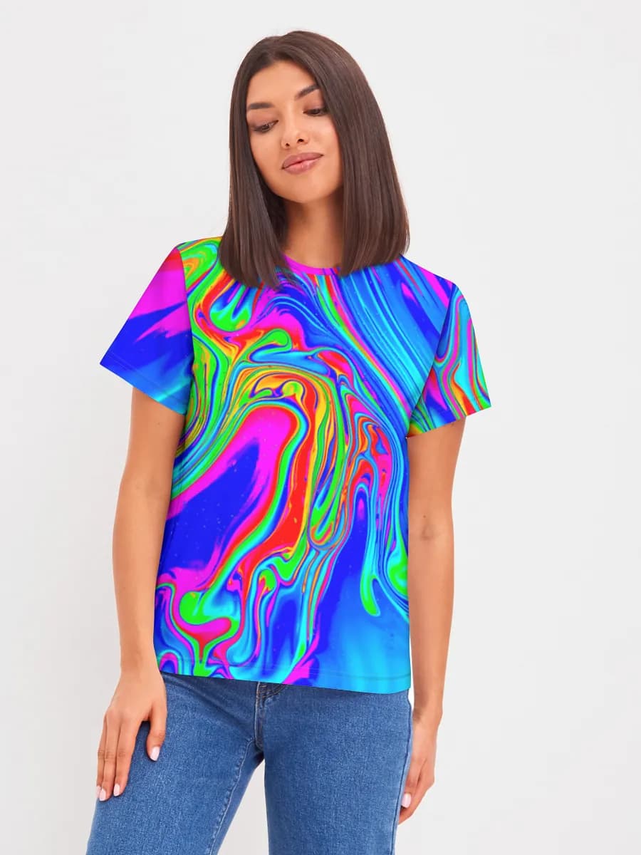 Women's basic cotton T-shirt