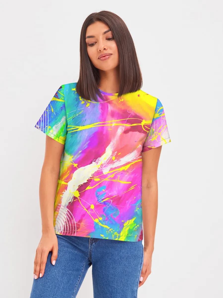 Women's basic cotton T-shirt
