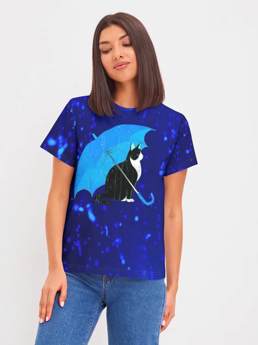 Women's basic cotton T-shirt