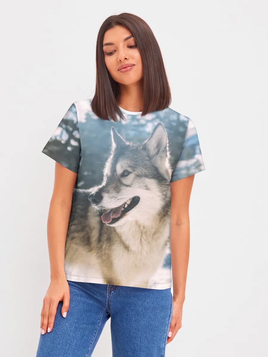 Women's basic cotton T-shirt