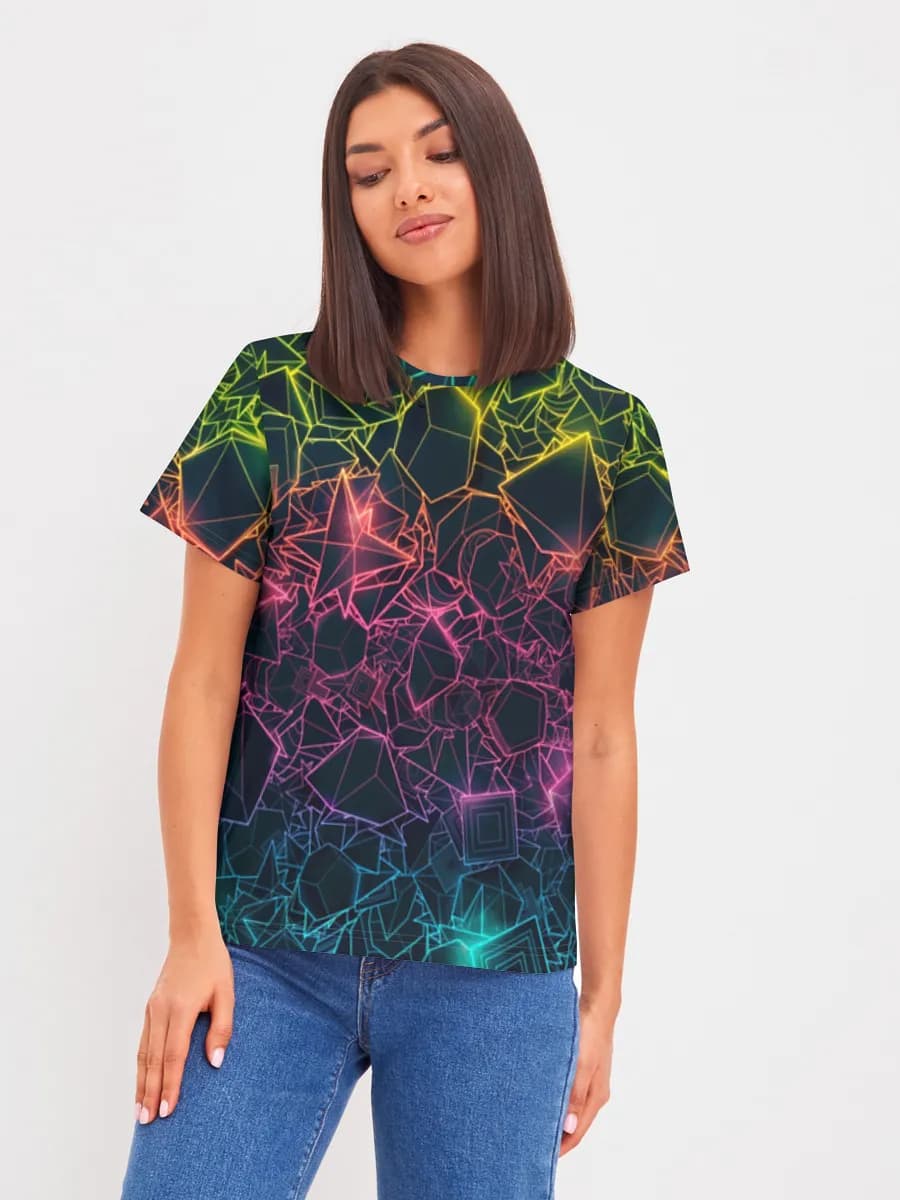 Women's basic cotton T-shirt