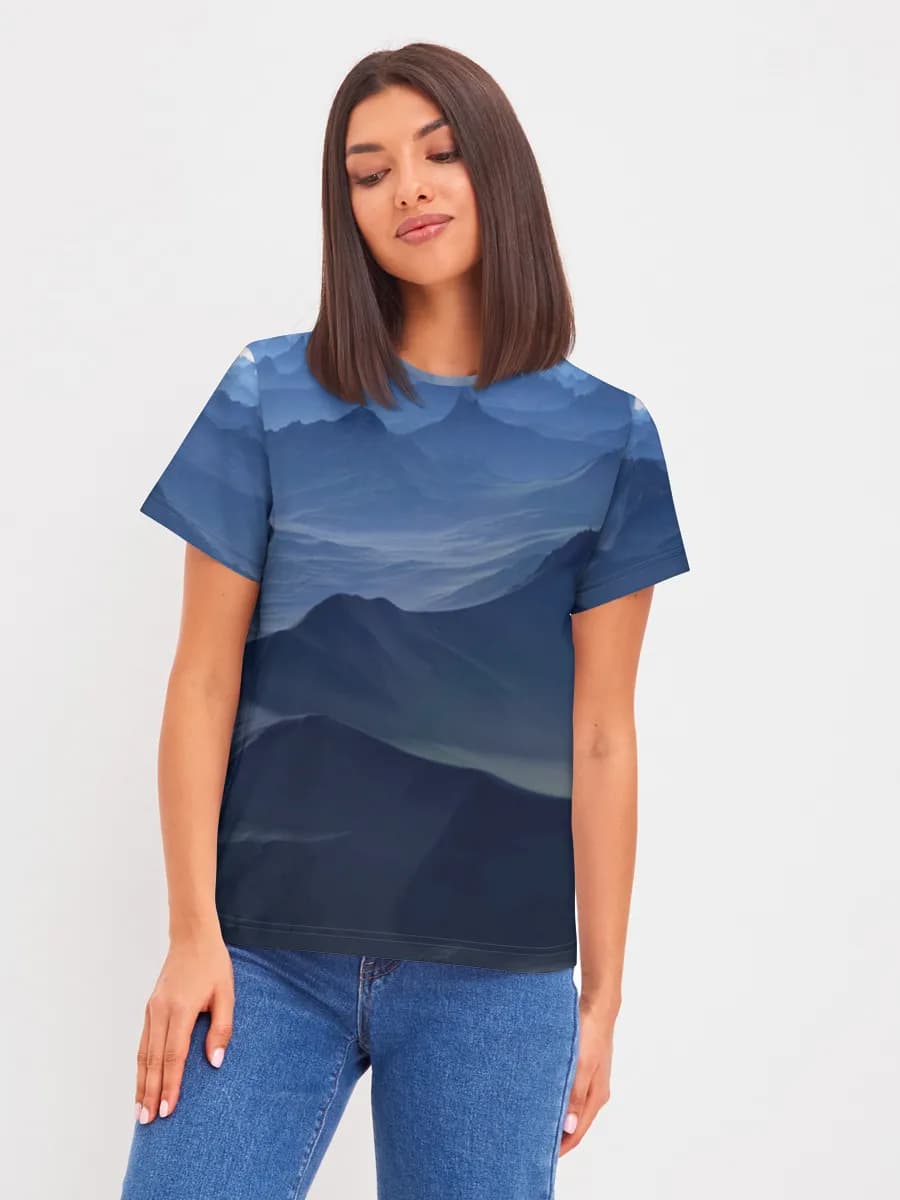 Women's basic cotton T-shirt