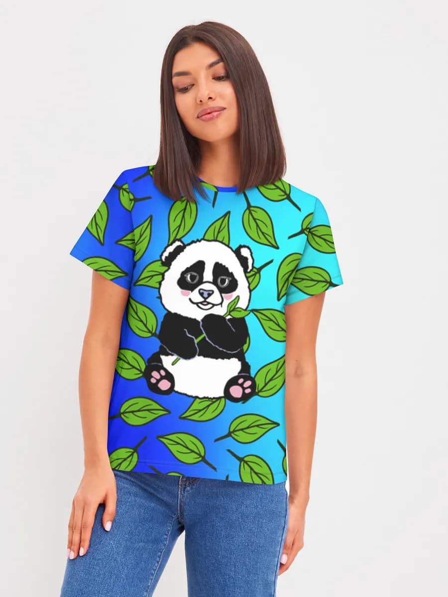 レディース ベーシック コットンTシャツ