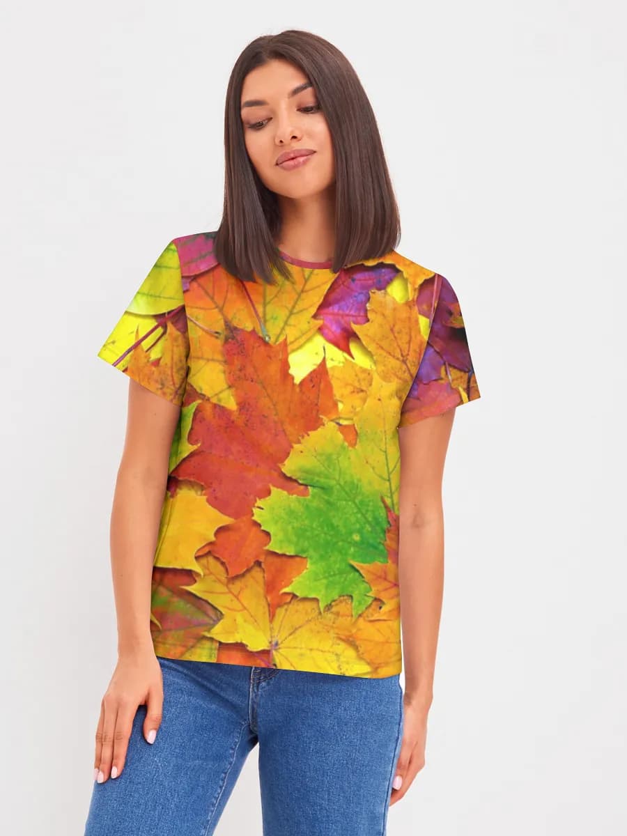 レディース ベーシック コットンTシャツ