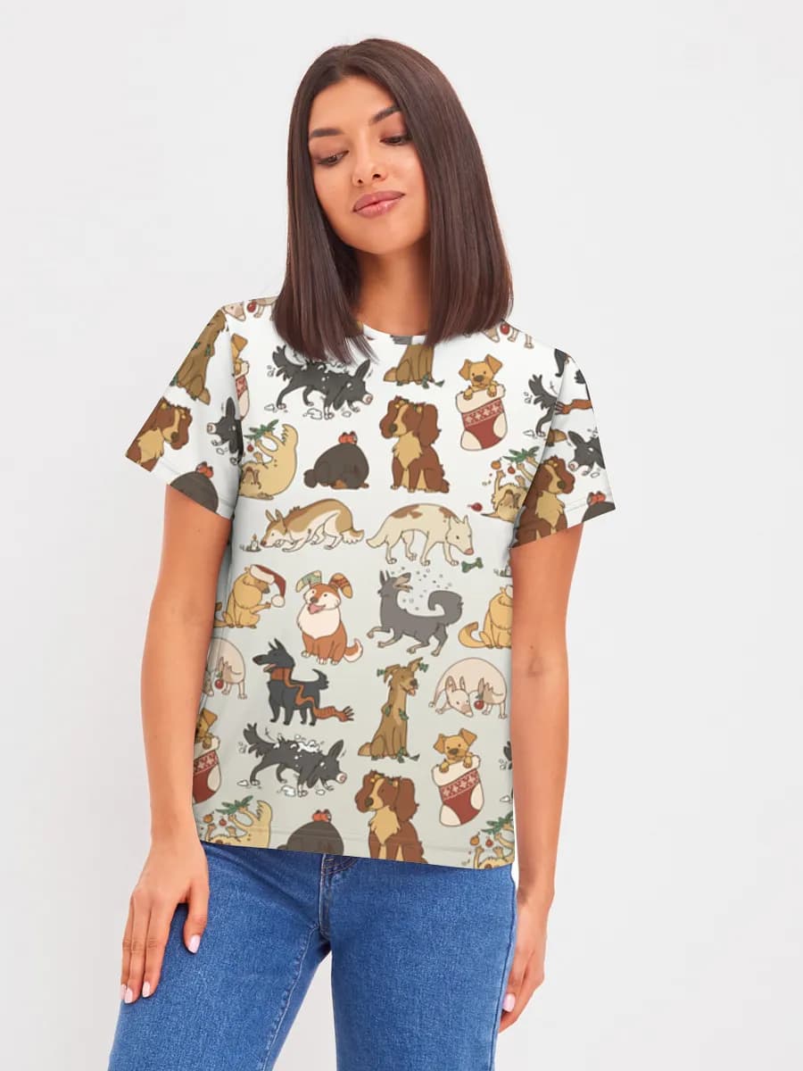 Women's basic cotton T-shirt