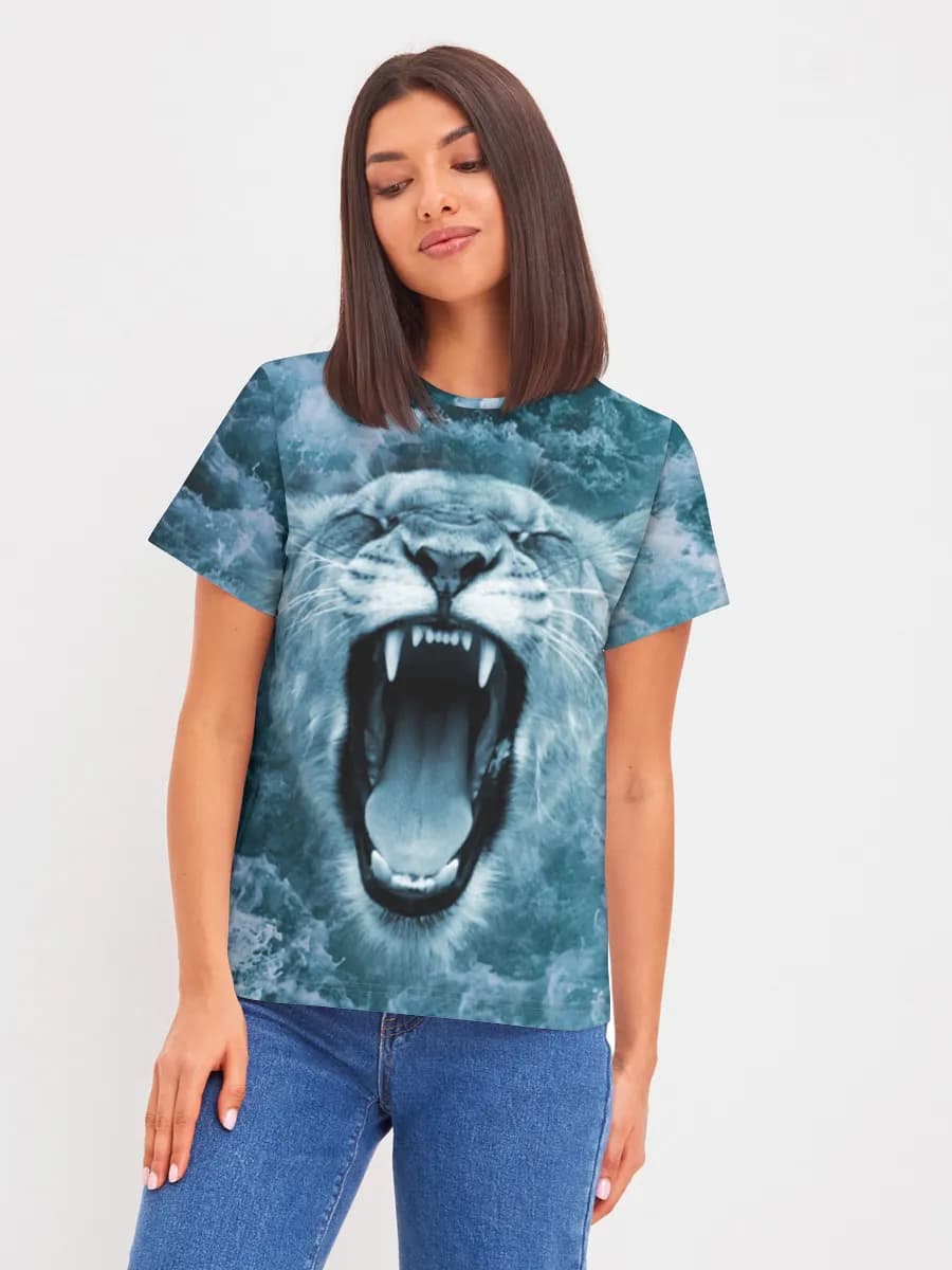 Women's basic cotton T-shirt