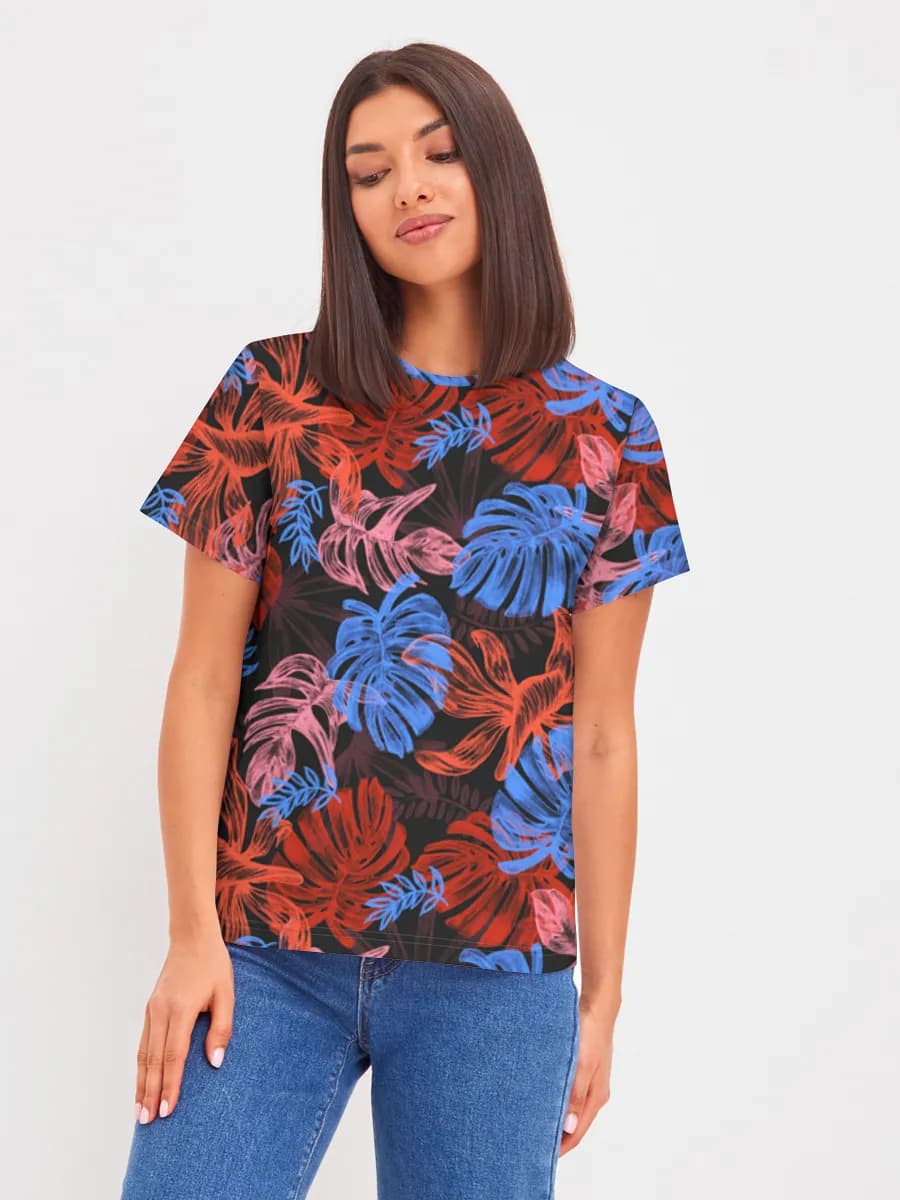 Women's basic cotton T-shirt