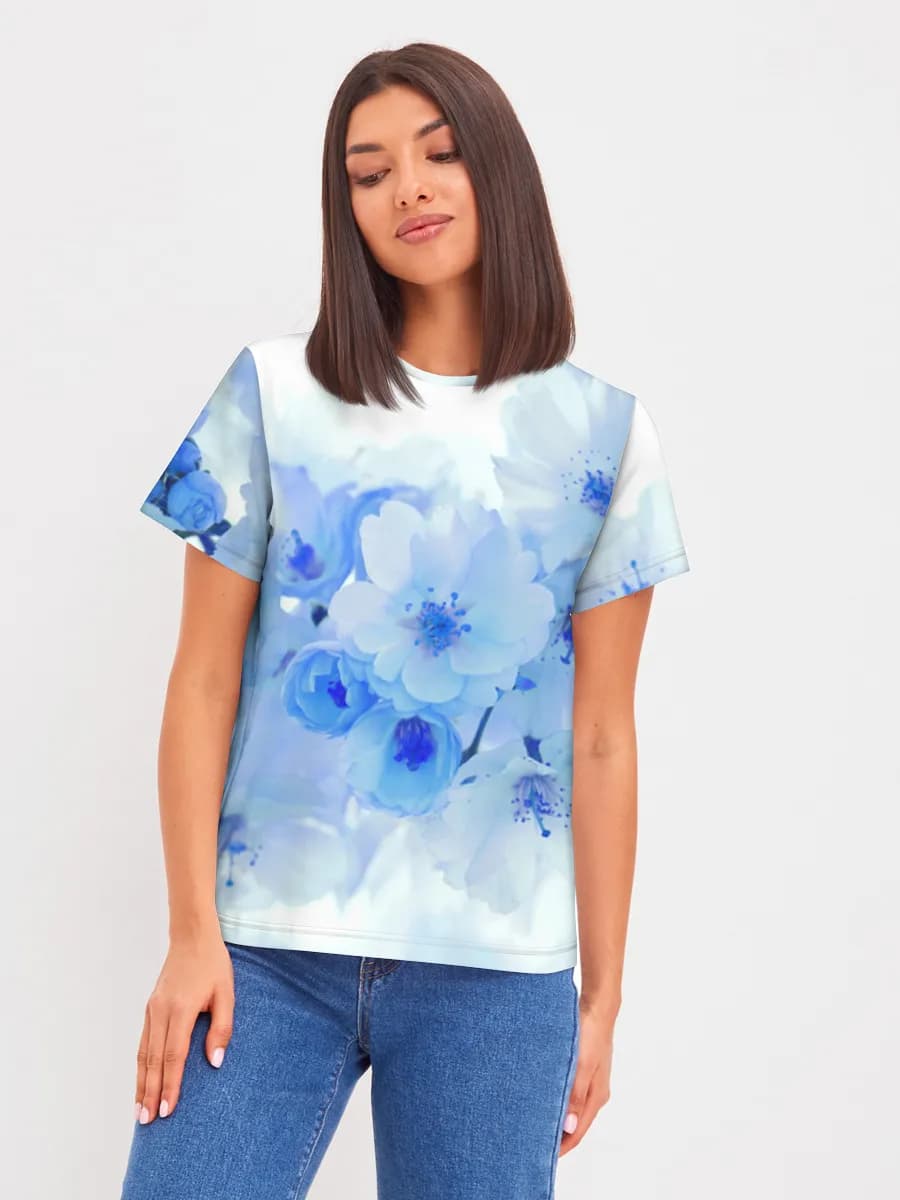 Women's basic cotton T-shirt