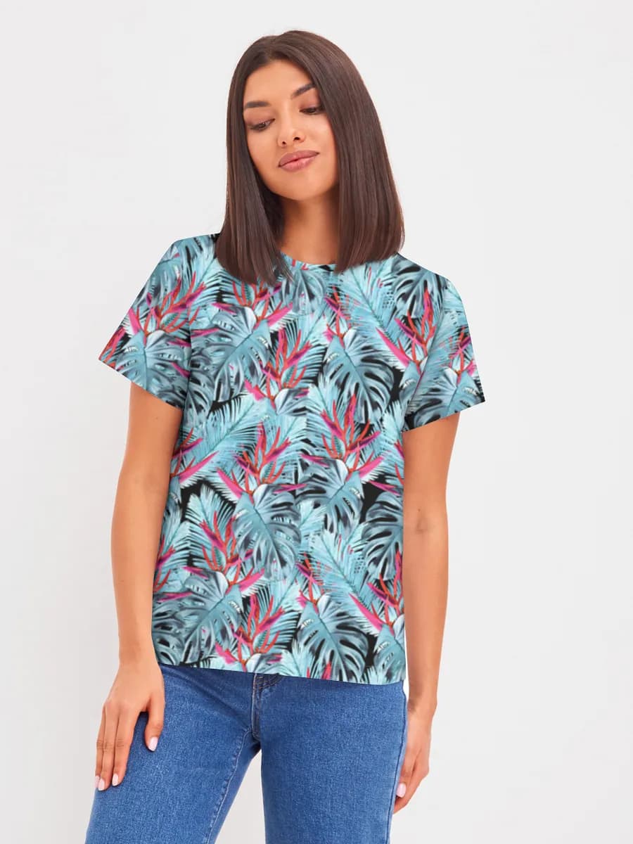 Women's basic cotton T-shirt