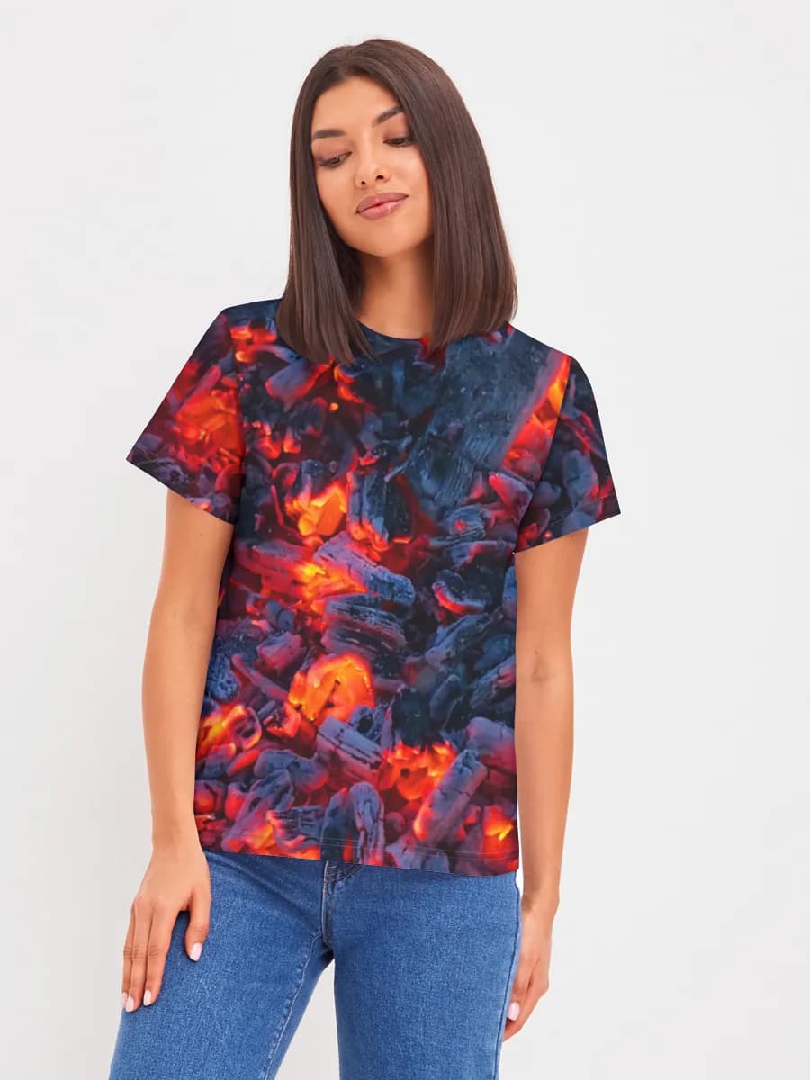 Women's basic cotton T-shirt