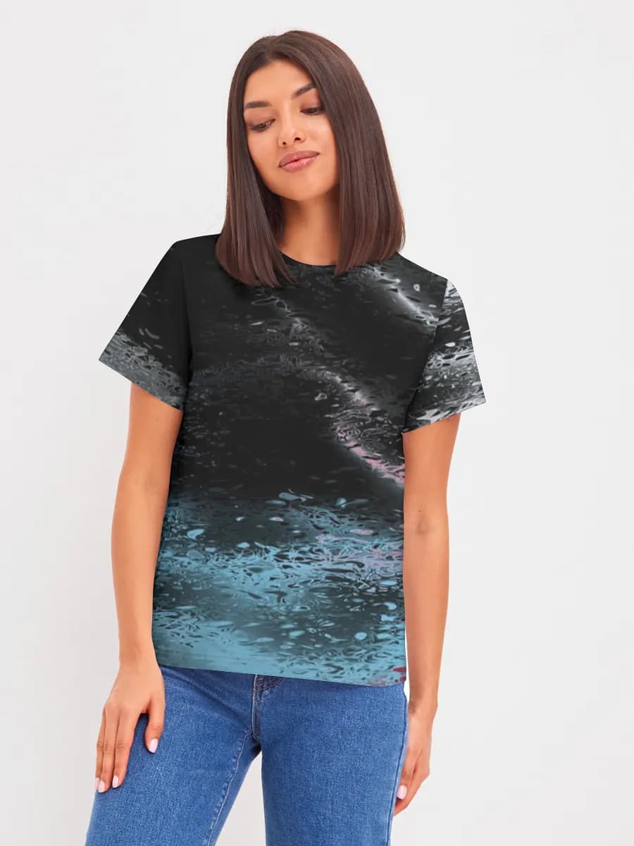 レディース ベーシック コットンTシャツ
