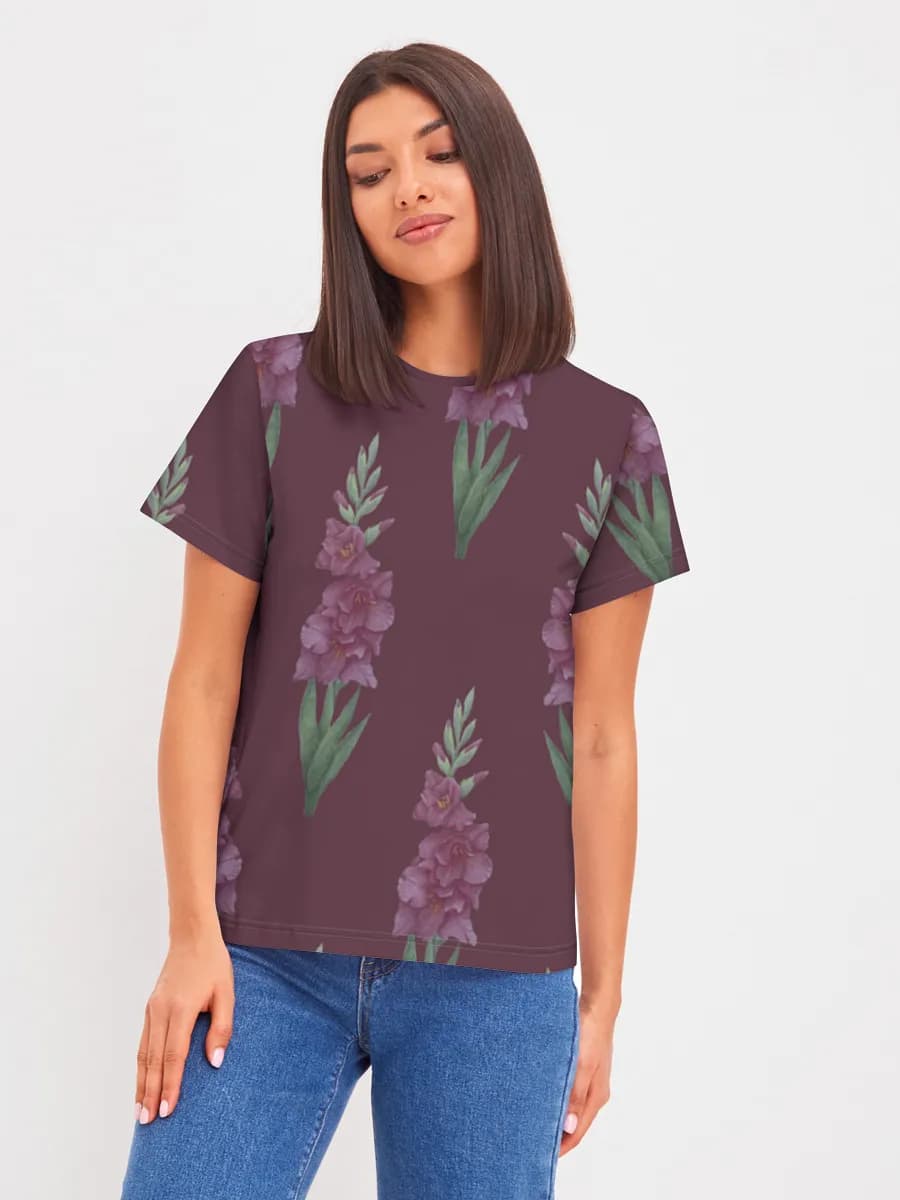 Women's basic cotton T-shirt