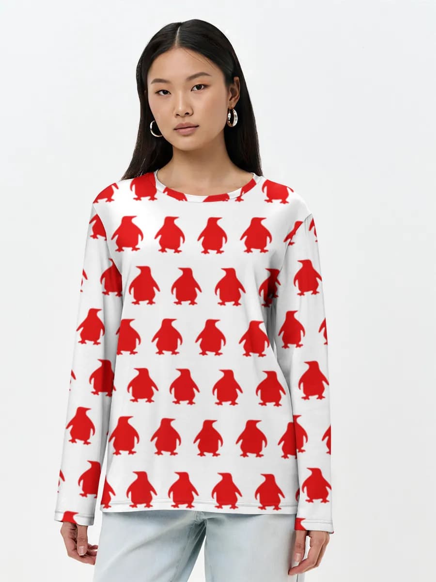 Women's long sleeve shirt. Cotton