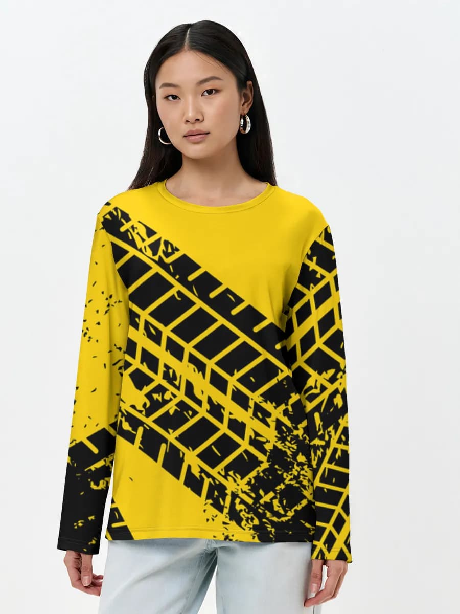 Women's long sleeve shirt. Cotton