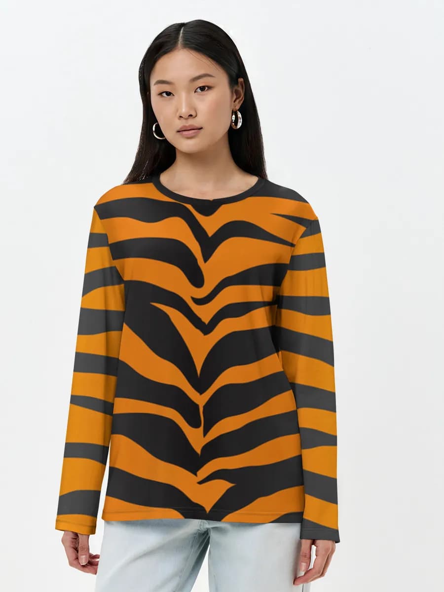 Women's long sleeve shirt. Cotton