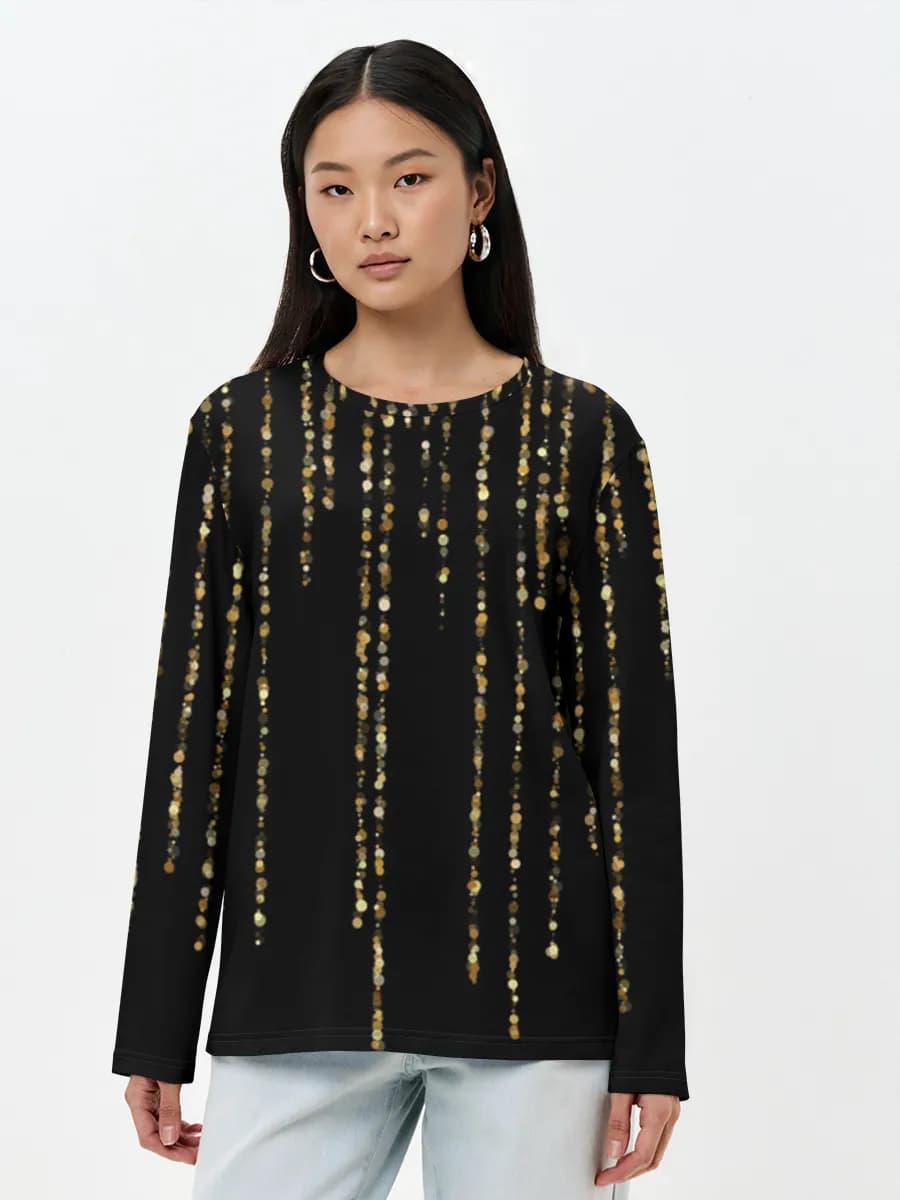 Women's long sleeve shirt. Cotton