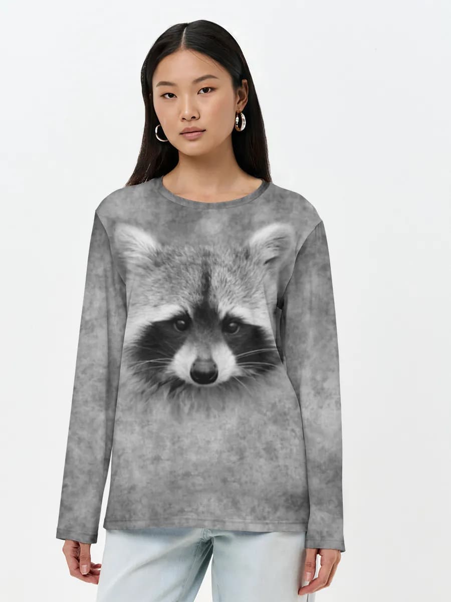 Women's long sleeve shirt. Cotton