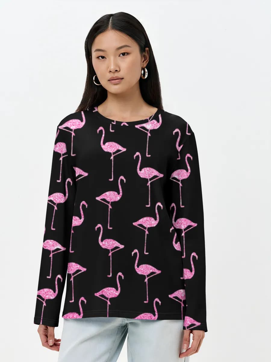 Women's long sleeve shirt. Cotton
