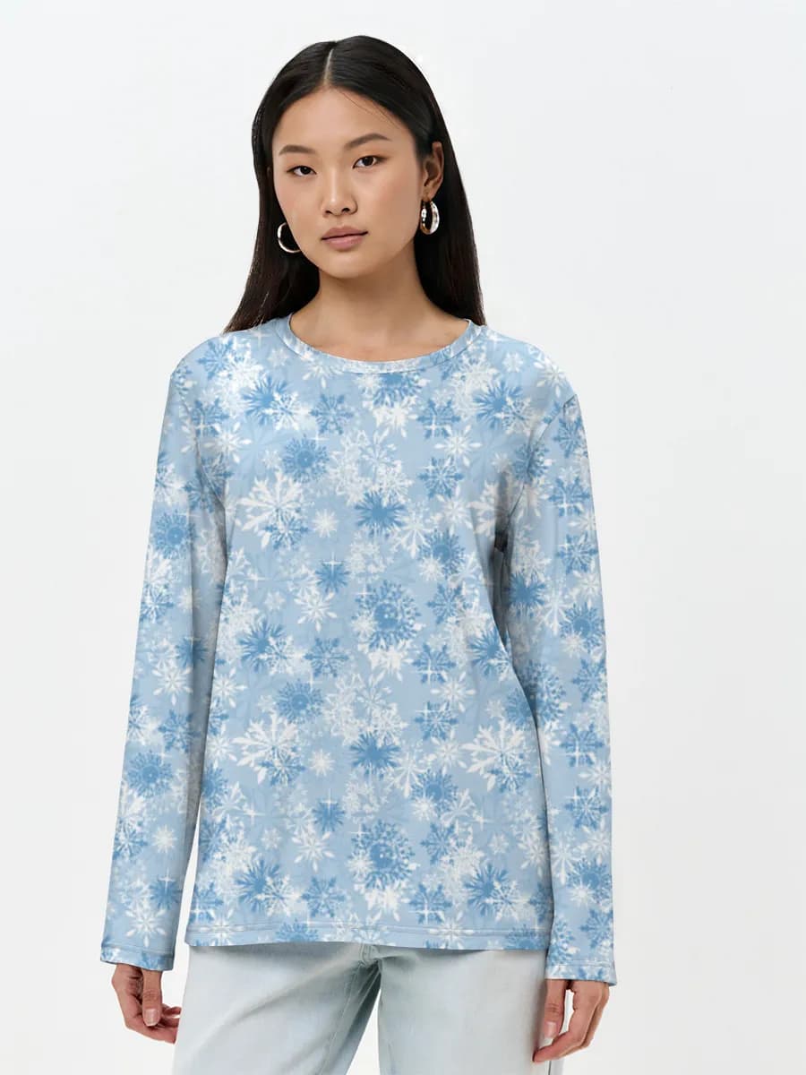 Women's long sleeve shirt. Cotton
