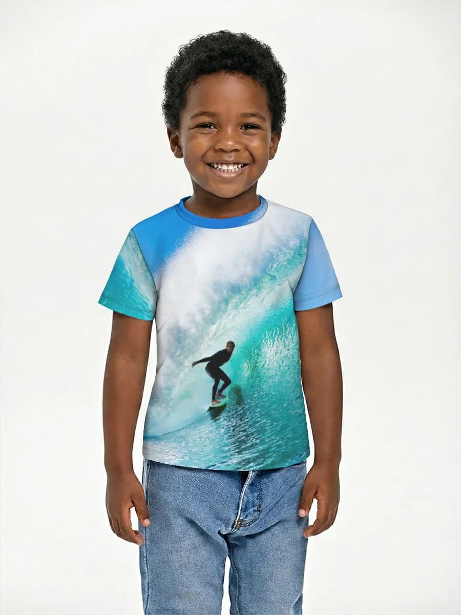 男の子 ベーシック コットンTシャツ