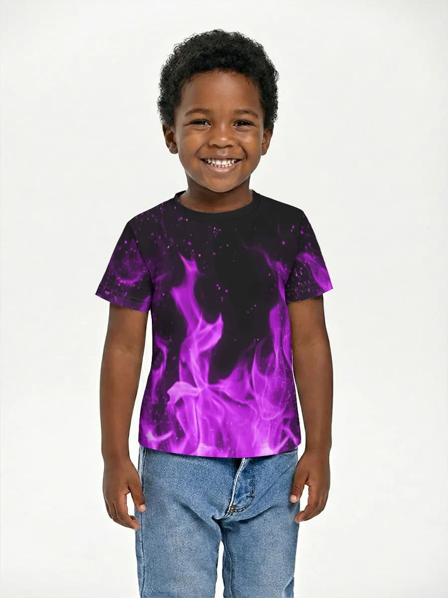 男の子 ベーシック コットンTシャツ