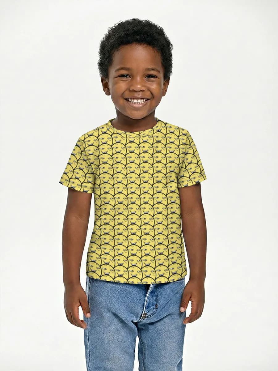 Boys' basic cotton T-shirt