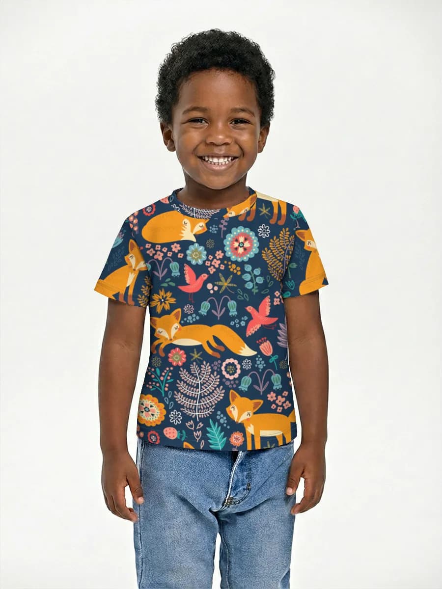 T-shirt coton basique garçon