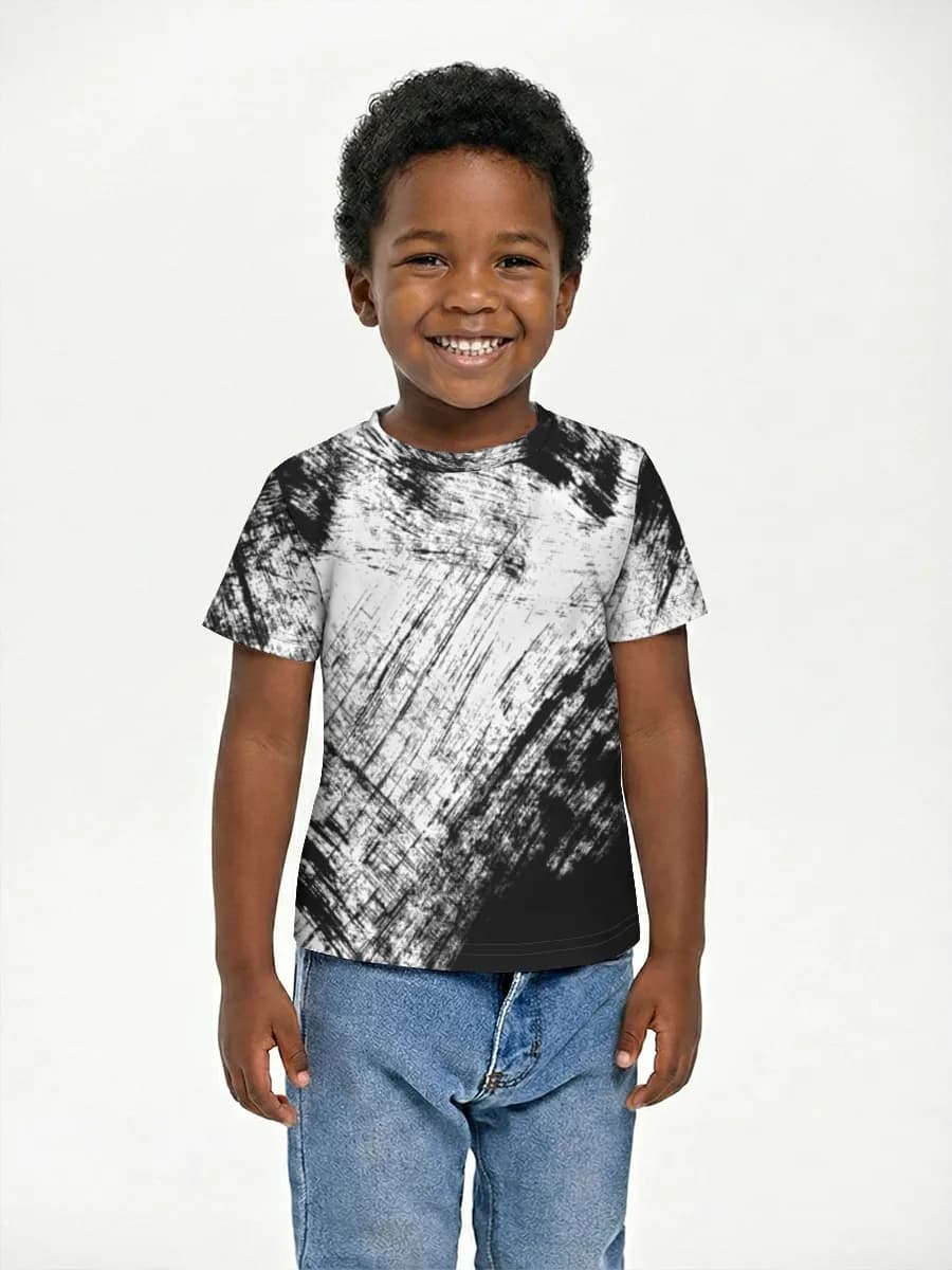 Camiseta Básica de Algodón Niño