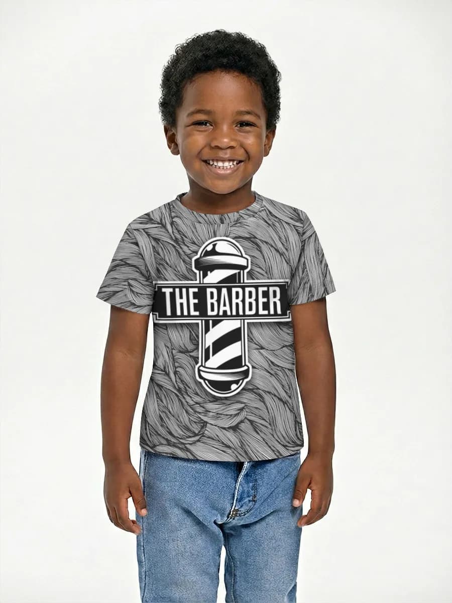 Boys' basic cotton T-shirt