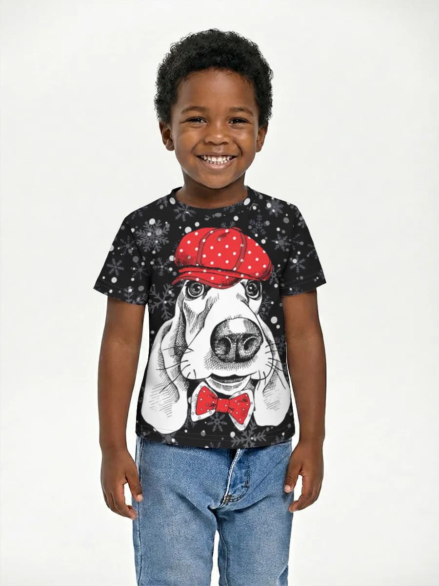 T-shirt coton basique garçon
