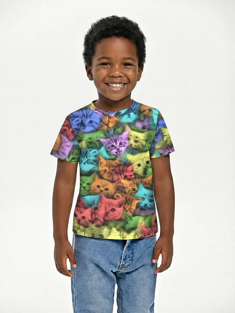 T-shirt coton basique garçon