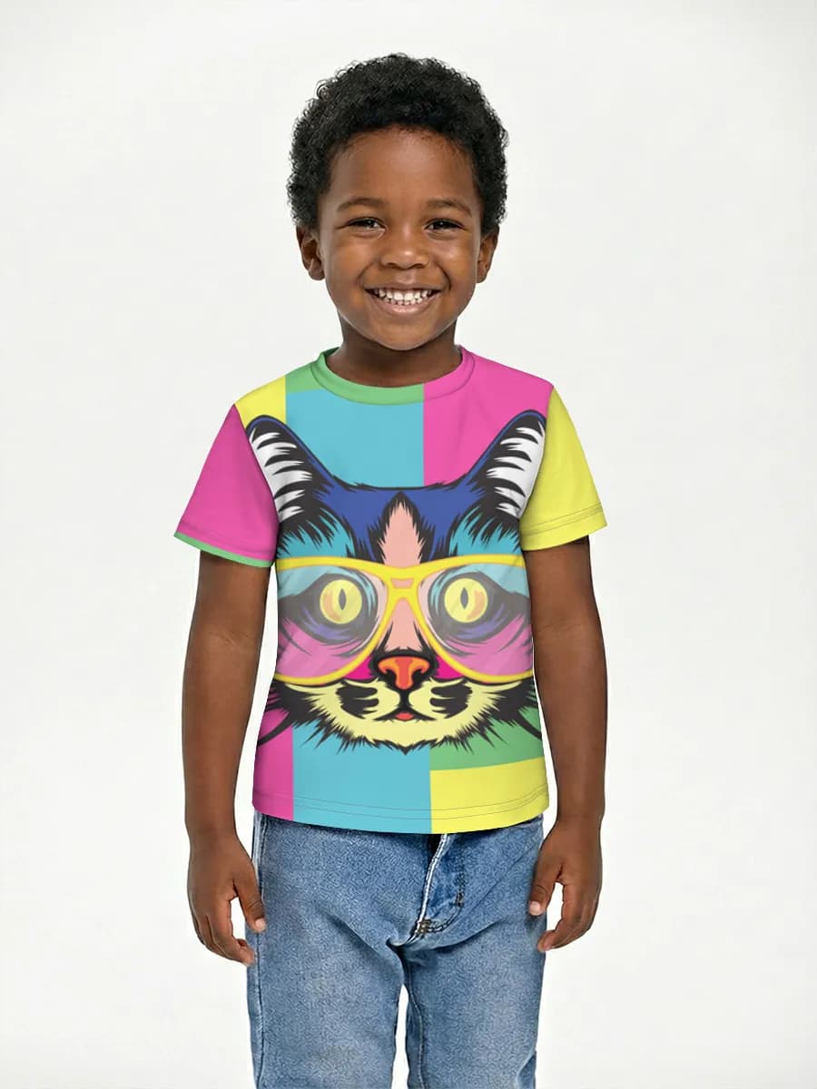 男の子 ベーシック コットンTシャツ