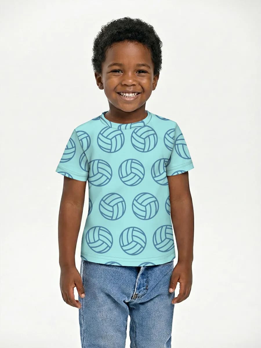 Basic Baumwoll-T-Shirt Jungen