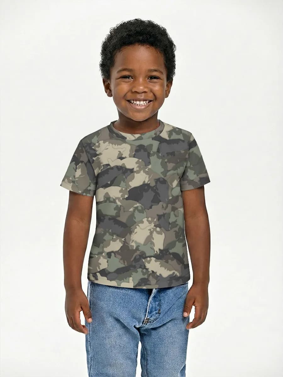 男の子 ベーシック コットンTシャツ