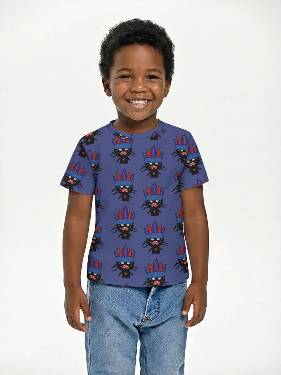Boys' basic cotton T-shirt
