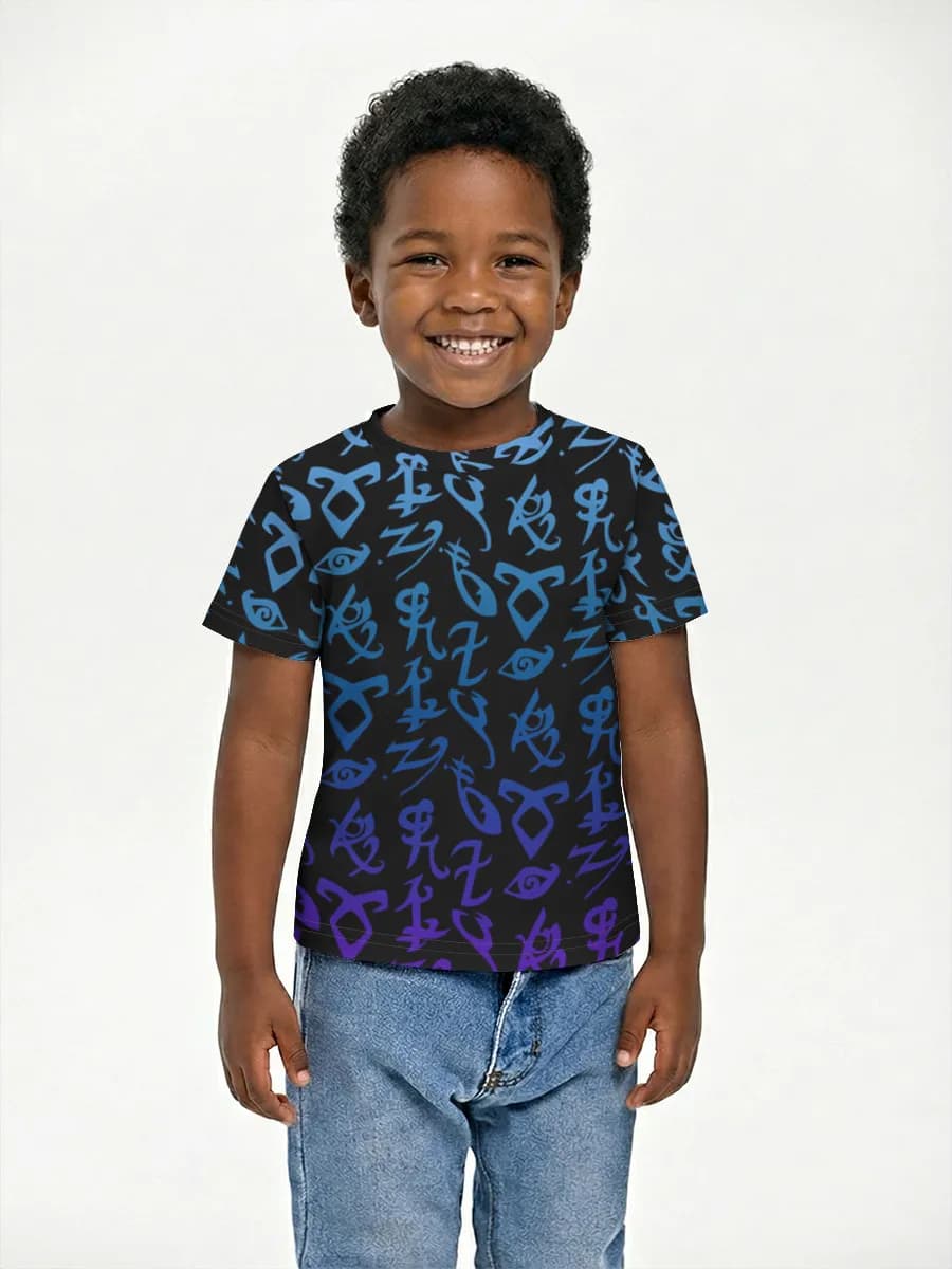 Basic Baumwoll-T-Shirt Jungen
