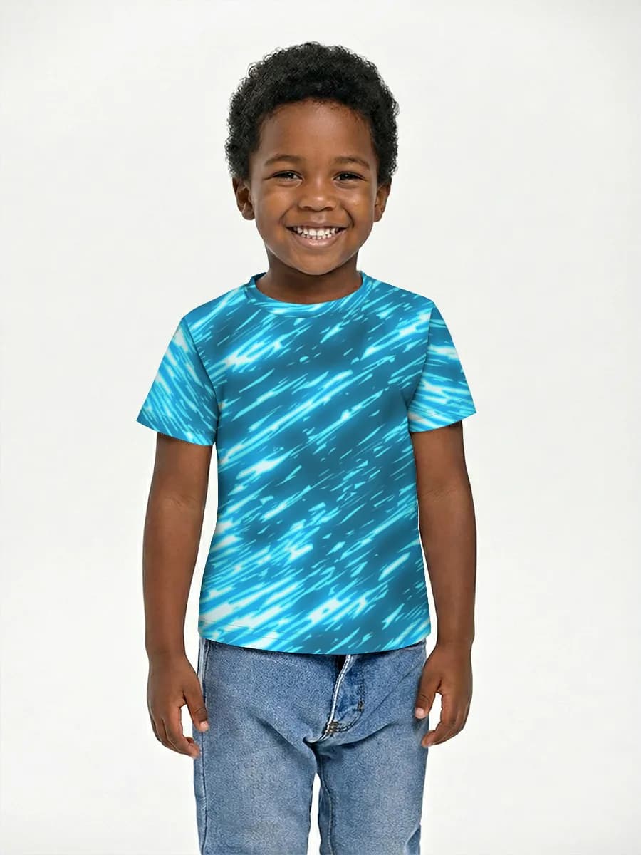 Boys' basic cotton T-shirt