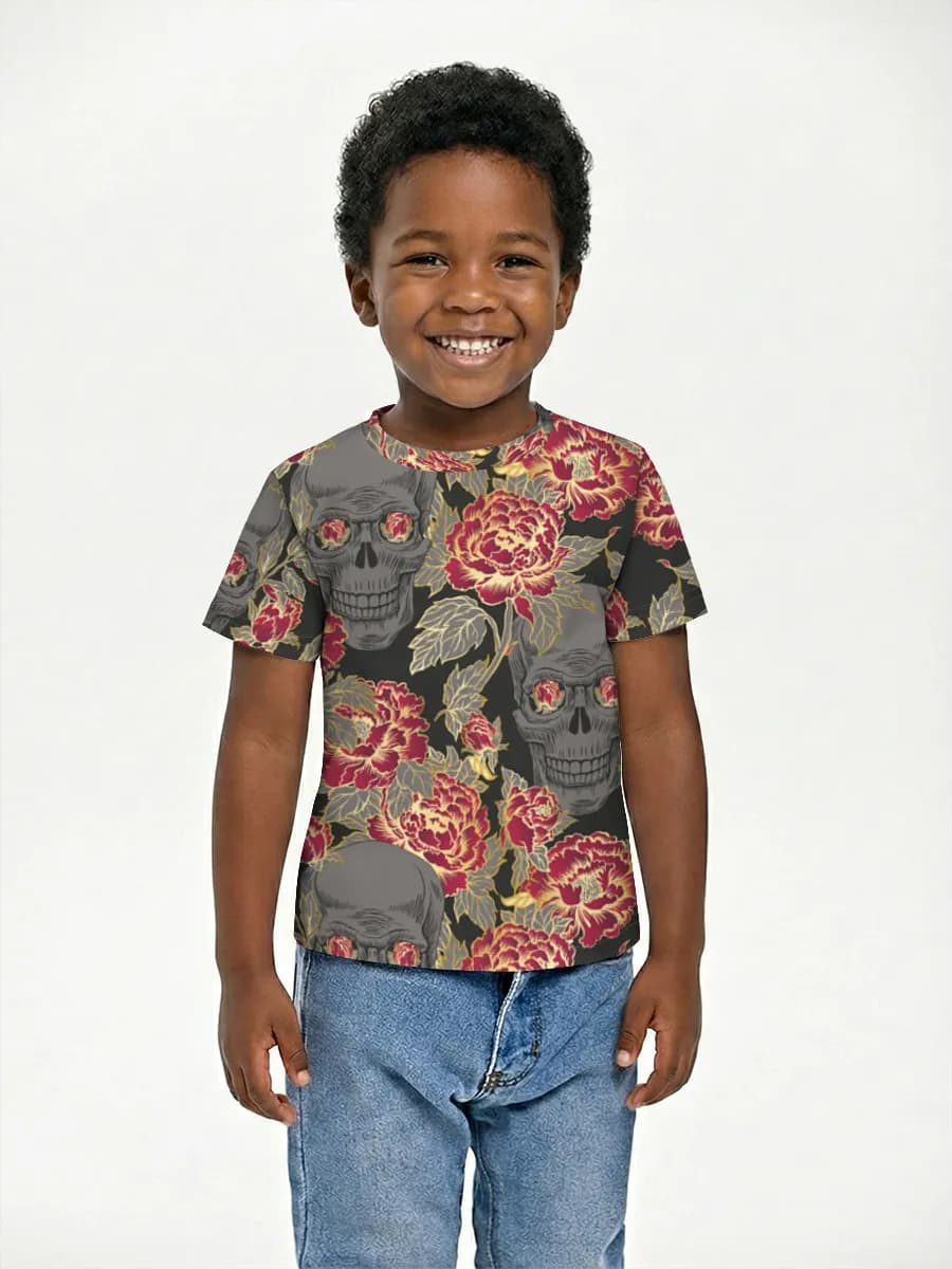 Camiseta Básica de Algodón Niño