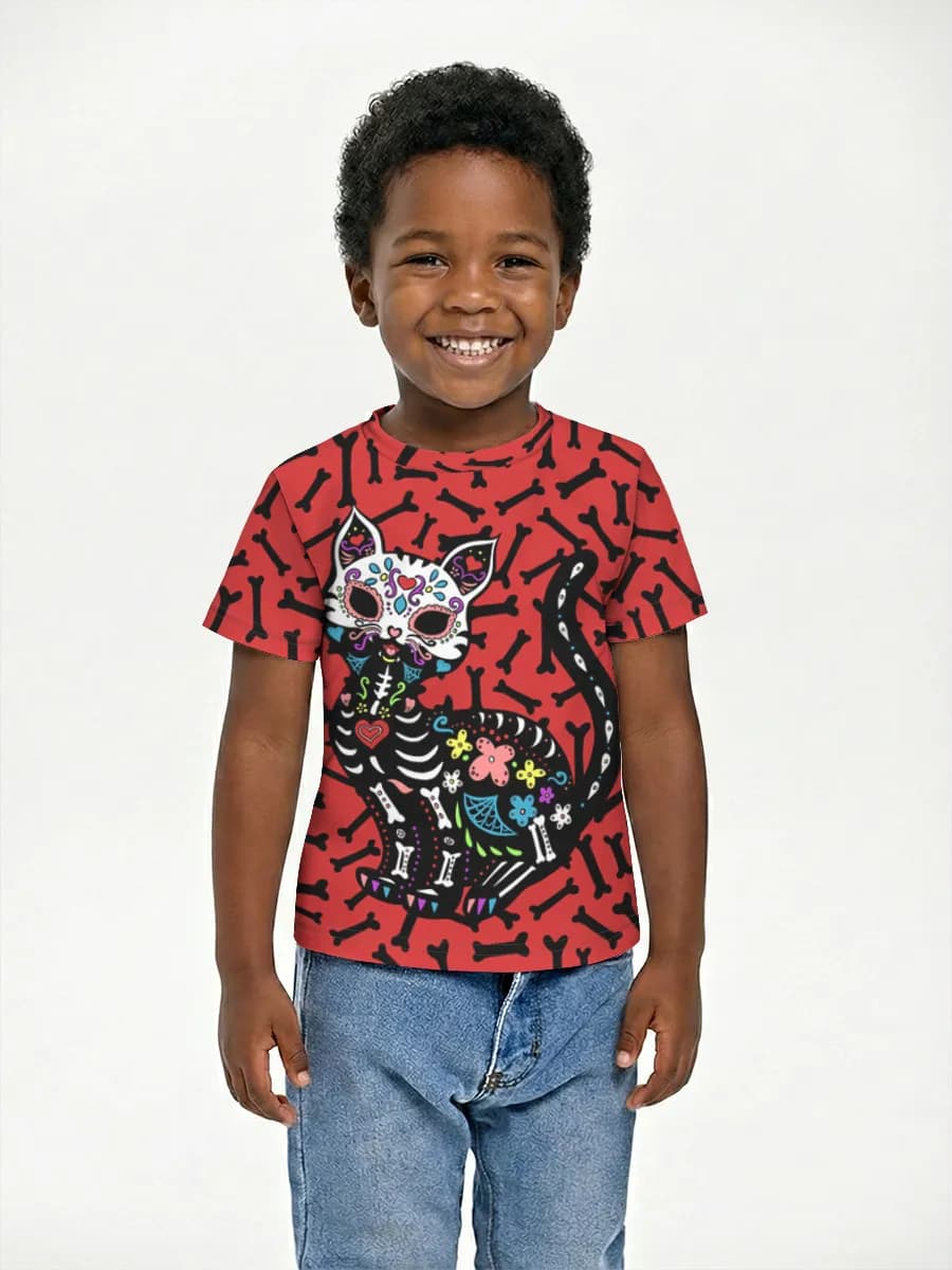 Camiseta Básica de Algodón Niño